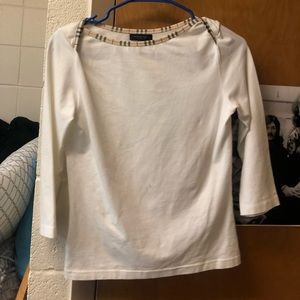 Burberry white shirt